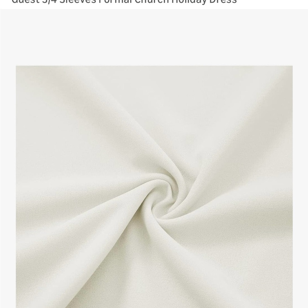 ✂️✂️Ivory Asymmetrical Dress - Picture 4 of 7